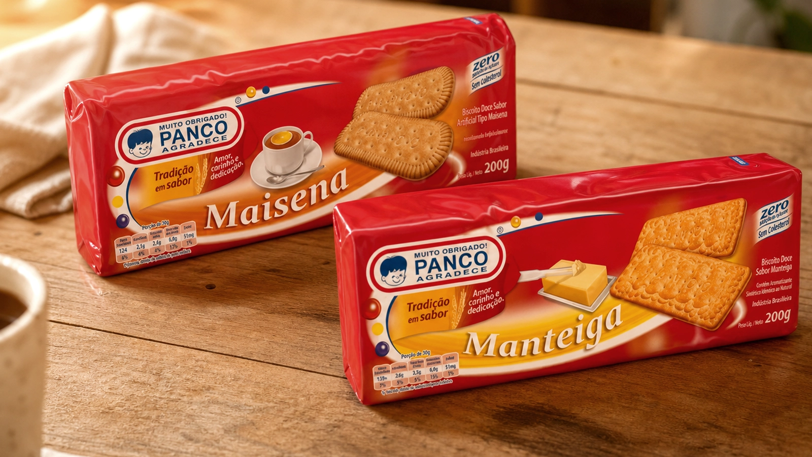 Panco — biscoitos Maisena e Manteiga