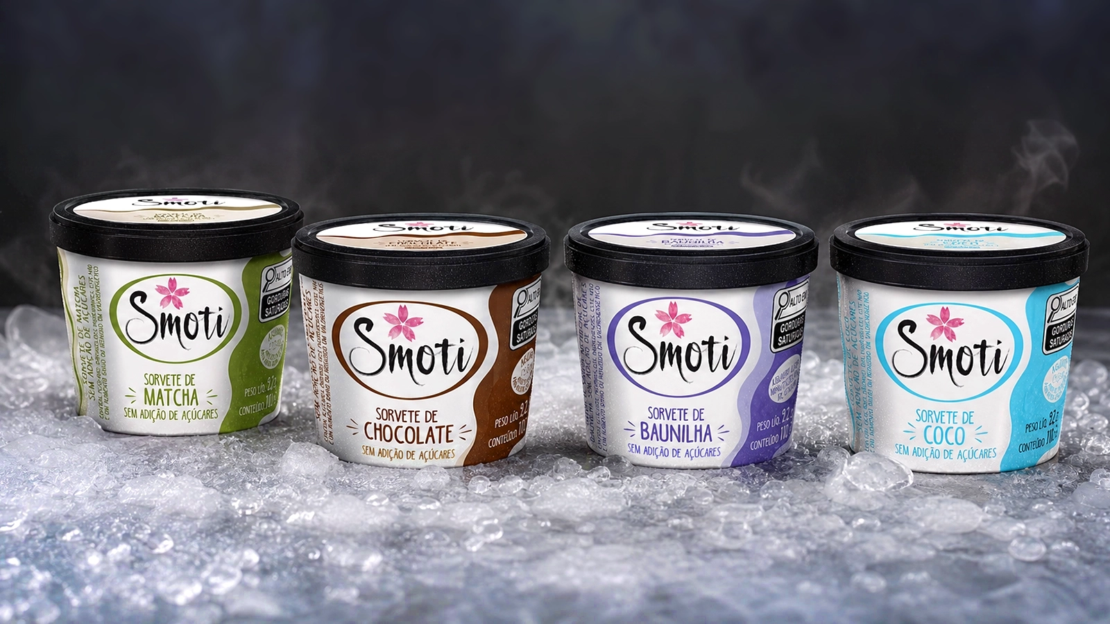 Smoti — caixas de Moti Cookie